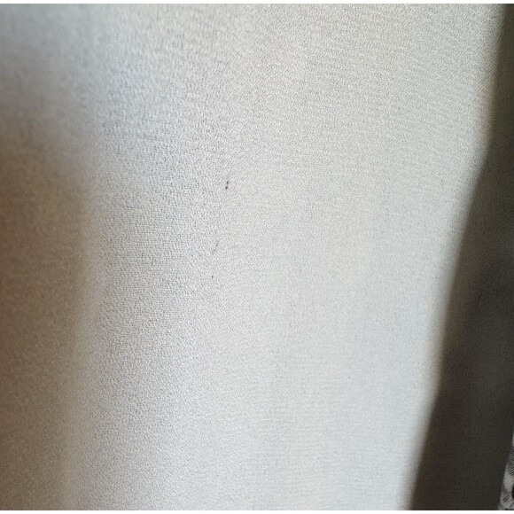 Rose + Olive L 3/4 Sleeve Layered Look Tunic Top Butterfly Back Open Light Blue - Picture 10 of 11